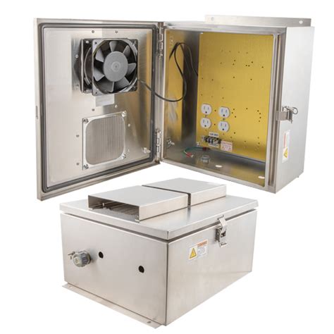 fan cooled metal enclosure|nema 3r enclosure with fan.